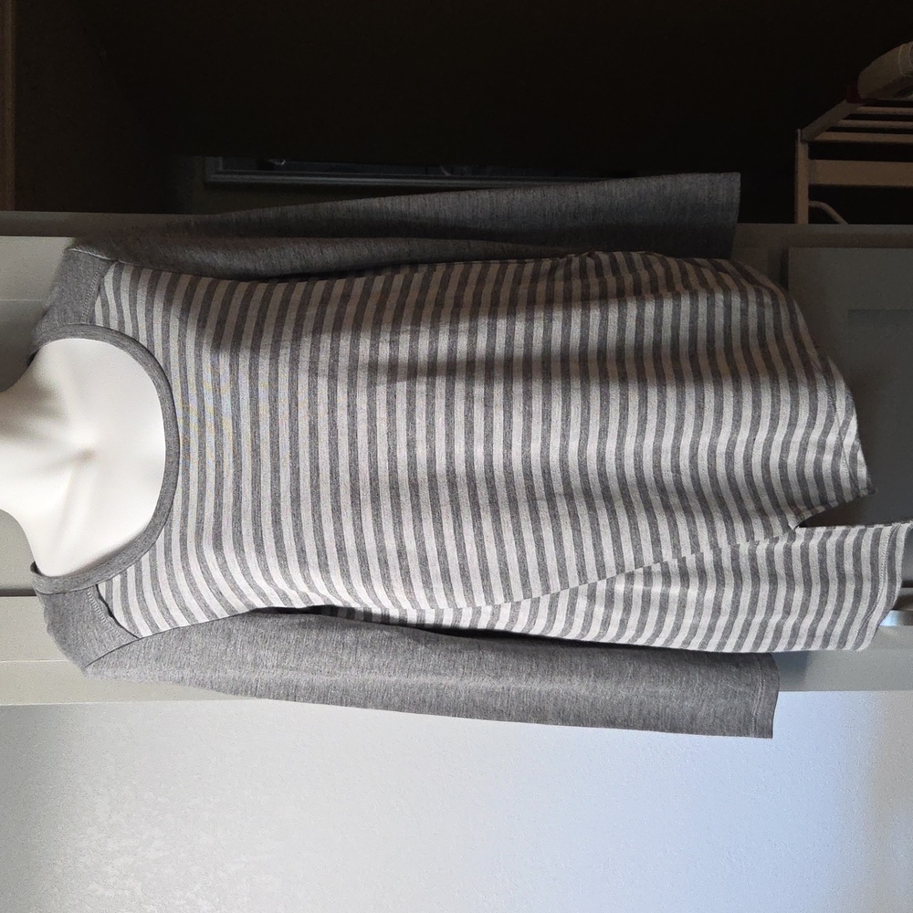 Neiman Marcus Charcoal Knit Top